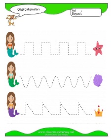 Çizgi Çalışma Sayfaları